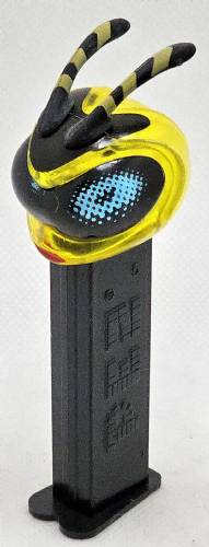 PEZ - Bugz - Crystal Collection - Bee - Yellow Crystal Head