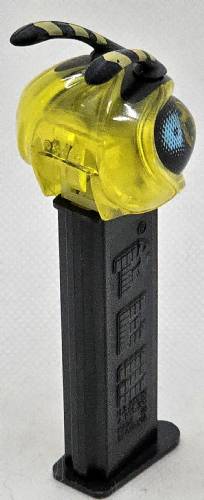 PEZ - Bugz - Crystal Collection - Bee - Yellow Crystal Head