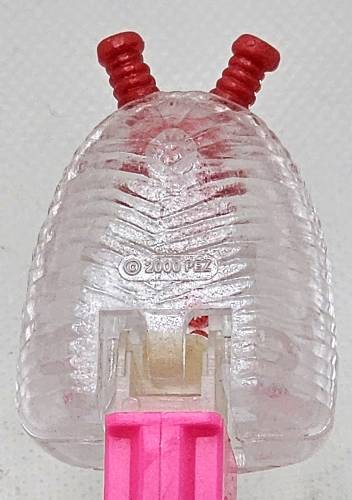 PEZ - Bugz - Crystal Collection - Centipede - Clear Crystal Head