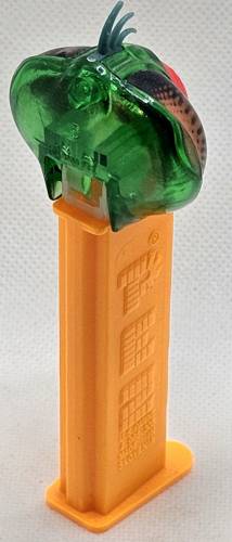 PEZ - Bugz - Crystal Collection - Fly - Dark Green Crystal Head