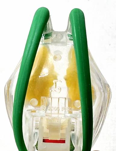 PEZ - Bugz - Crystal Collection - Grasshopper - Clear Crystal Head