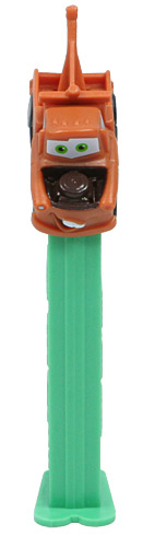 PEZ - Disney Movies - Cars - Mater - Full Brown Engine - A
