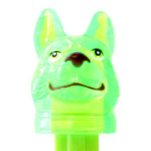 PEZ - Charity - Digger the Dog - Crystal Green Head