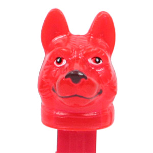 PEZ - Charity - Digger the Dog - Crystal Red Head