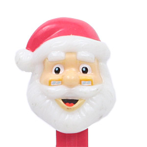 PEZ - Christmas - Santa Claus - Tan head, red hat - E