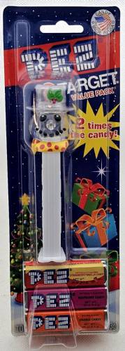 PEZ - Crystal Collection - Snowman - Clear Crystal Head and Clear Crystal Hat - D