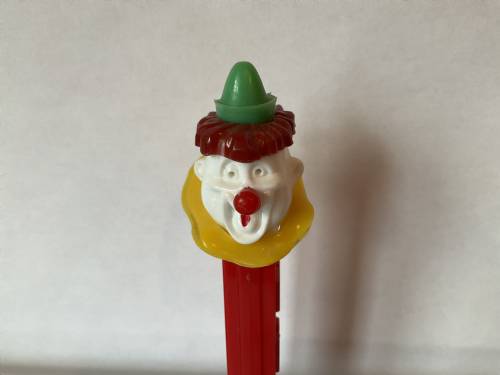 PEZ - Circus - Clown with Collar - Green Hat