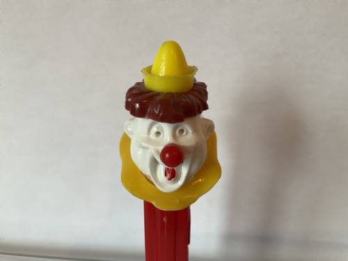 PEZ - Circus - Clown with Collar - Yellow Hat