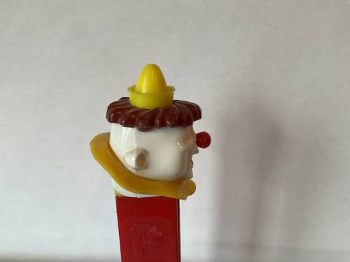 PEZ - Circus - Clown with Collar - Yellow Hat