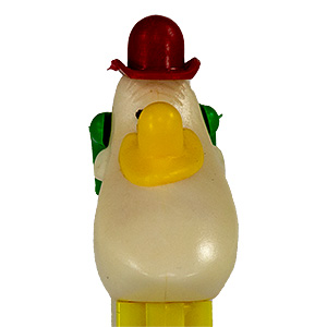 PEZ - Circus - Long Face Clown - Red/Yellow/Green