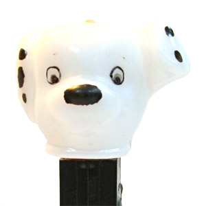 PEZ - Disney Classic - Dalmatian Pup - White Head - A