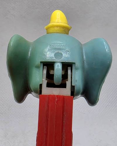 PEZ - Disney Classic - Dumbo - Blue Head, Yellow Hat - A