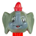 PEZ - Dumbo A Gray Head, Red Hat