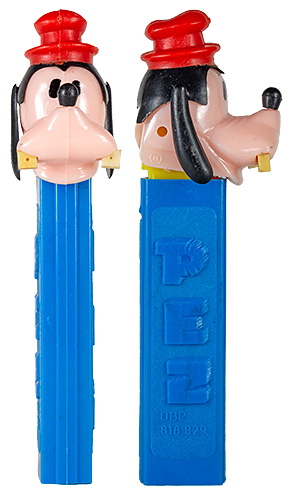 PEZ - Disney Classic - Goofy - Pink Head - A