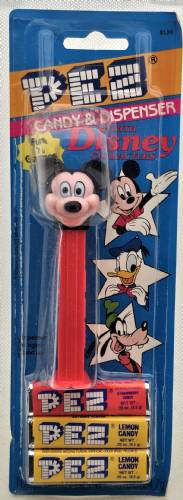 PEZ - Disney Classic - Mickey Mouse - Pink Face - E