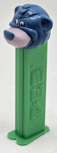PEZ - Jungle Book - Baloo - Blue Head, Tan Snout - A