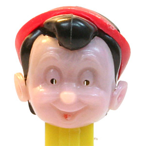 PEZ - Disney Classic - Pinocchio - Pinocchio - Tan Face - B