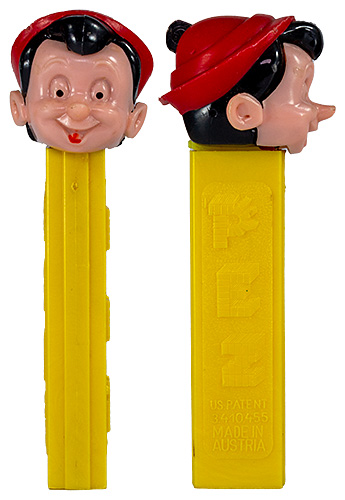 PEZ - Disney Classic - Pinocchio - Pinocchio - Tan Face - B