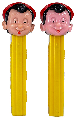 PEZ - Disney Classic - Pinocchio - Pinocchio - Tan Face - B