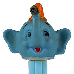 PEZ - Disney Classic - Soft-Heads - Dumbo - Soft-Head