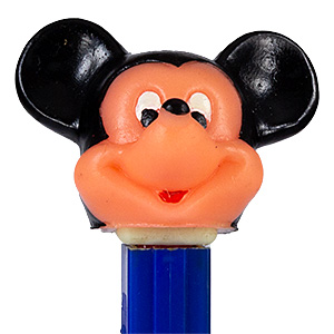 PEZ - Disney Classic - Soft-Heads - Mickey Mouse - Soft-Head