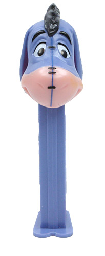 PEZ - Winnie the Pooh - Eeyore - With Stitches and Seam - A