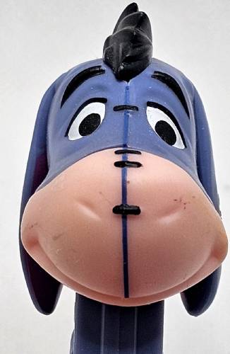 PEZ - Winnie the Pooh - Eeyore - With Stitches and Seam - A