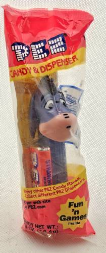 PEZ - Winnie the Pooh - Eeyore - Without Seam, black neck - A