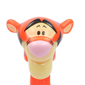 PEZ - Disney Classic - Winnie the Pooh - Tigger - Gray Neck - A
