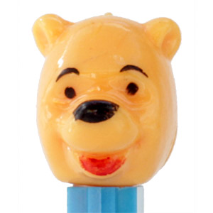 PEZ - Winnie the Pooh - Winnie the Pooh - Orange Head - A