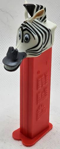 PEZ - Madagascar - Marty - Large Pupils, Dark Grey Snout, painted ears