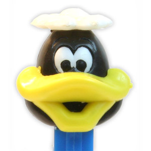 PEZ - Easter - Duck with Flower - Black/White/Yellow