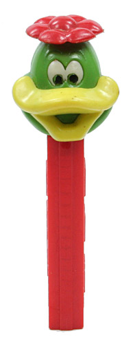 PEZ - Easter - Duck with Flower - Green/Red/Yellow