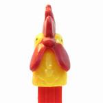 PEZ - Rooster  Yellow Head, Red Comb