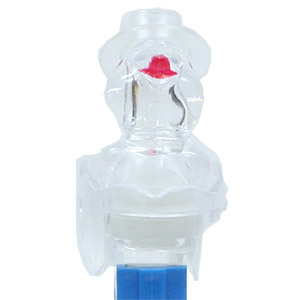 PEZ - Crystal Collection - Chick with Hat - Clear Crystal Chick - E