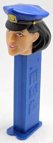 PEZ - Emergency Heroes - Penny the Policewoman - Brown Eyes