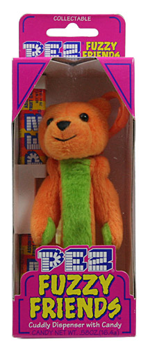 PEZ - Plush Dispenser - Fuzzy Friends Bears - TJ Bear