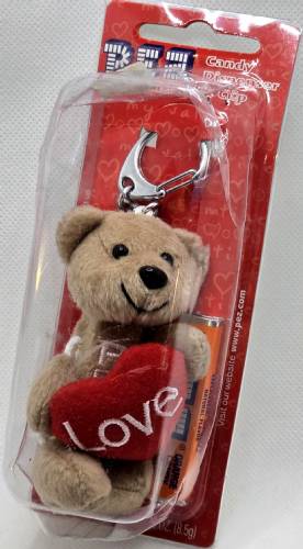 PEZ - Plush Dispenser - Cuddle Cubs - 2006 - Brown Bear