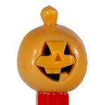 PEZ - Pumpkin A Dark Orange Face