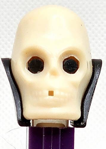 PEZ - Halloween - Skull - White Head - B