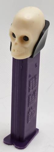 PEZ - Halloween - Skull - White Head - B