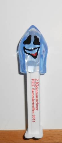 PEZ - Crystal Collection - Naughty Neil - Blue Crystal Head
