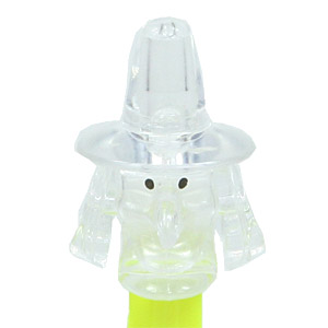 PEZ - Crystal Collection - Witch - Clear Crystal Head - D