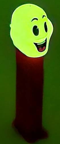 PEZ - Glow-in-the-Dark - Glowing Ghosts - Happy Henry - Glowing