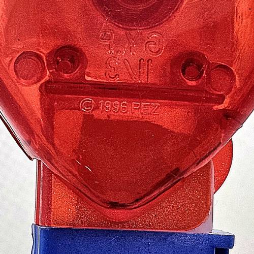 PEZ - Hearts - Crystal Collection - USA Heart - Red Crystal Heart