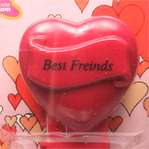 PEZ - Hearts - Valentine - Best Freinds Error
