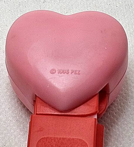 PEZ - Valentine - Happy Valentine's Day - Italic Black on Pink