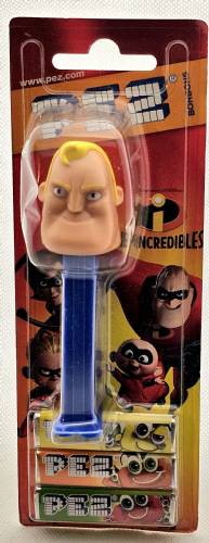PEZ - Incredibles, The - Incredibles 1 - Bob Parr - Unmasked