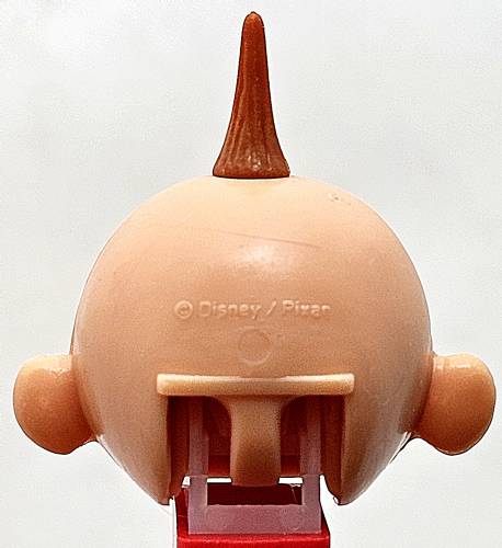 PEZ - Incredibles, The - Incredibles 1 - Jack-Jack - Masked, Tan Head - A
