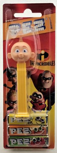 PEZ - Incredibles, The - Incredibles 1 - Jack-Jack Parr - Unmasked - A